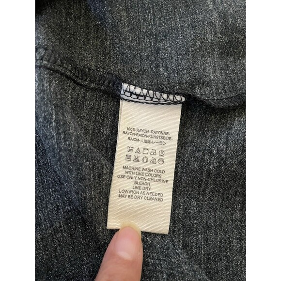 Free People Gemma Black Floral Mini Dress Size Medium - Picture 11 of 11